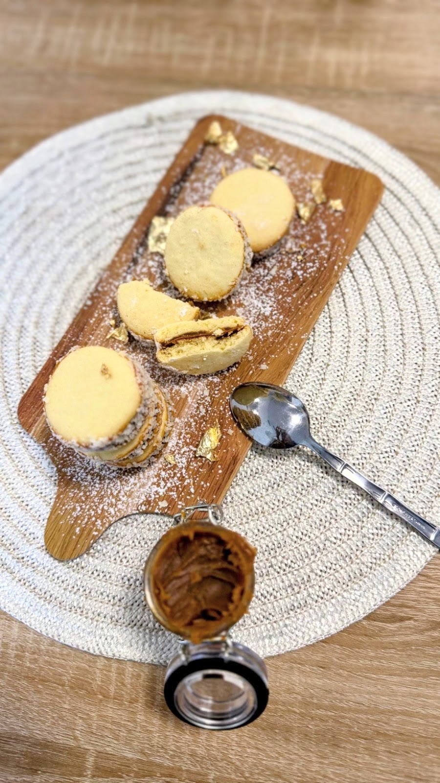 Alfajores de maicena artesanales